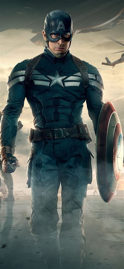 1080x2340 Resolution Captain America Team wallpapers 1080x2340 ...