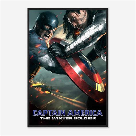 Captain America The Winter Soldier Movie Poster, Captain America Poster ...