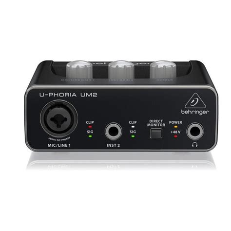 Buy Behringer UM2 USB Audio Interface Online in India | Bajaao – BAJAAO.COM
