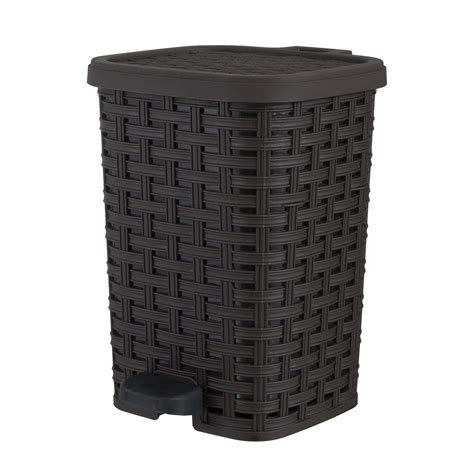 Superio Mini Trash Can with Foot Pedal Small Outdoor India | Ubuy