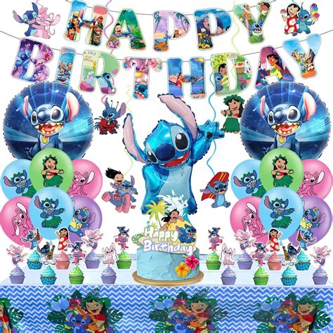 Stitch Birthday Party Supplies, Stitch Birthday India | Ubuy