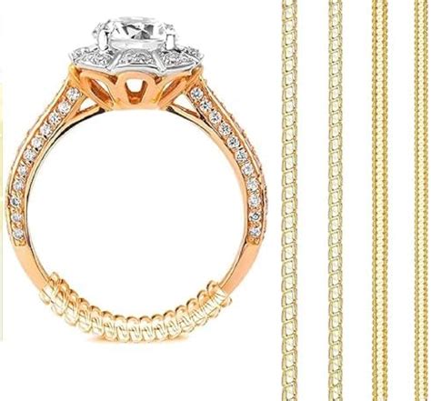 ANZAILALA Ring Size Adjuster for Loose Rings - 4 Sizes Ring Sizer Ring ...