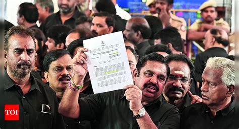 ADMK suspended from Tamil Nadu House for session for ruckus over hooch ...