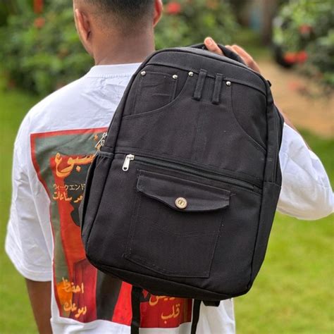 Backpack Canvas Backpack Casual School Book Bug Women And Men Laptop ...