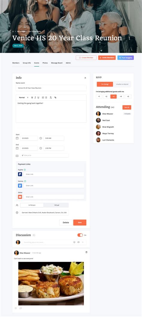 Image result for How to Create a Class Reunion Program