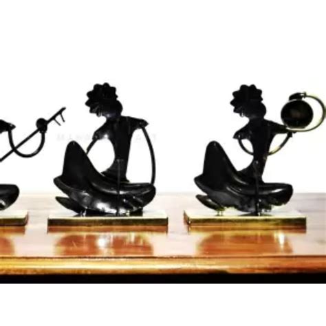Metallic Colorful Rajasthani Musicians For living room (8.5*6.5*9 ...