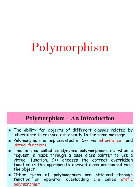 Image result for Polymorphism Programming