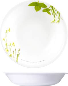 CORELLE Glass Dessert Bowl Asia Collection European Herbs 296 ml ...