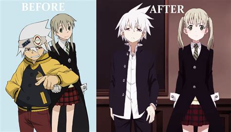 Soul and Maka Comparison | Soul eater, Soul and maka, Soul x maka
