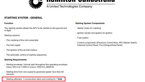 Image result for Evolution APU Not Starting