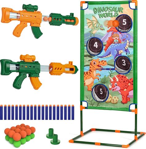 Buy Dinosaur Shooting Games for Kids, Target Game Toys for 5 6 7 8 9 10 ...