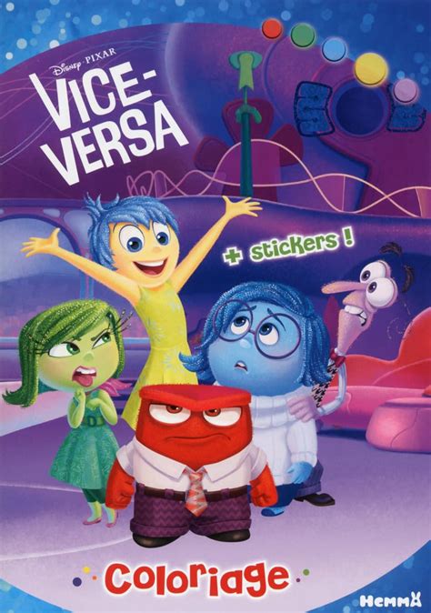 Amazon.in: Buy Disney vice-versa coloriage + stickers ! Book Online at ...