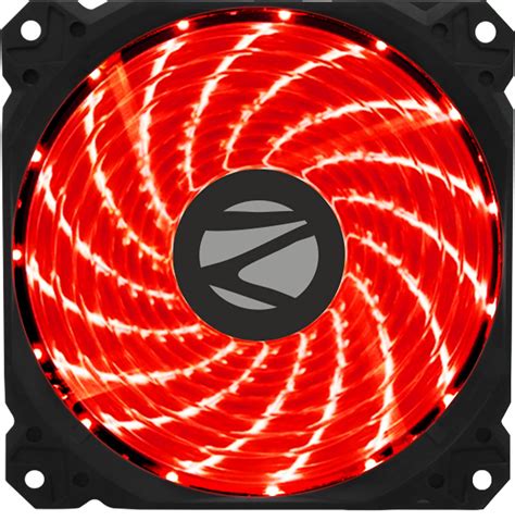 Buy ZEBRONICS ZEB-PGF110 120mm Red Premium Chassis Fan, with High Speed ...
