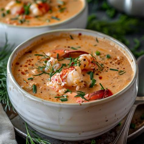 Creamy Lobster Bisque Recipe