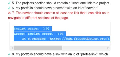 Image result for HTML Script Error
