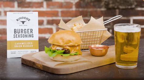 Caramelized Onion Burger Seasoning | Kinder's