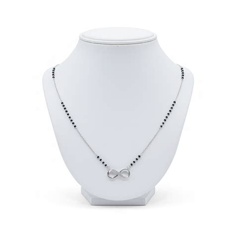 Pure Silver Mangalsutra | 925 Sterling Silver Mangalsutra Online ...