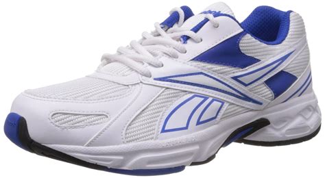 Buy Reebok Men's White and Vital Blue Mesh Running Shoes (M40251) - 7 ...