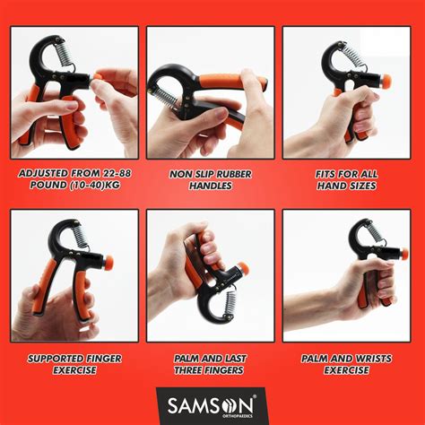 SAMSON Adjustable Hand Gripper - Samson Scientifics and Surgicals