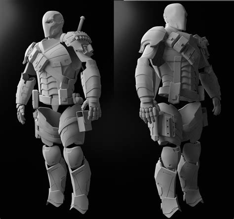 Deathstroke Kleurplaten Arkham Origins Deathstroke Coloring Pages