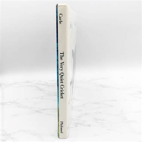 The Very Quiet Cricket by Eric Carle [FIRST EDITION] 1990 • Philomel B