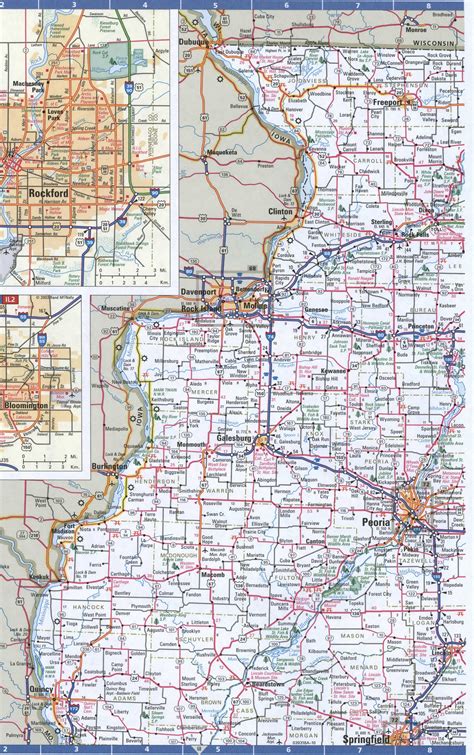 Map northeastern illinois counties