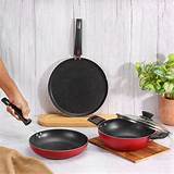Vinod Connect Non Stick Cookware Set 3 pc (Induction Friendly) – Vinod ...
