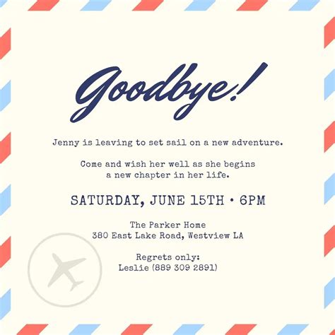 100+ Invitation Message Ideas For Farewell Party With Images