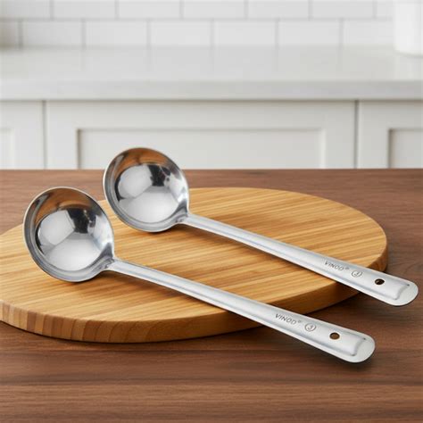 Vinod Stainless Steel Basting Serving Ladle, Serving Spoon / Karachi.