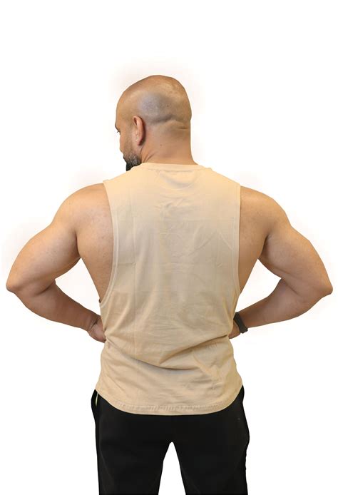 MuscleDaddy Power Tank Drop Arm | Premium Gym Tank Top | 15 Day Return ...