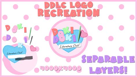 [Logo] Doki Doki Lliterature Club! Logo Recreation by ...