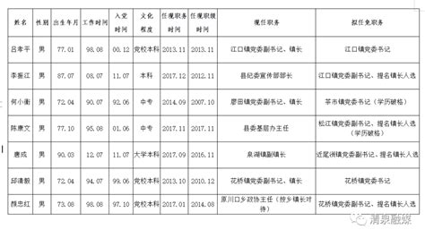 衡南县委拟提拔重用任职领导干部任前公示，其中一名90后__凤凰网