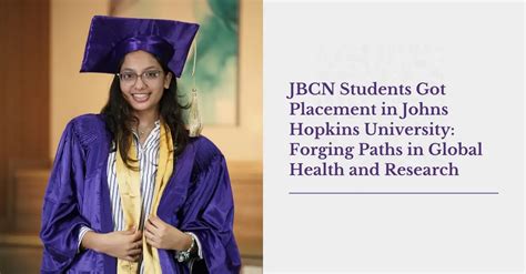 JBCN Students Got Placement in Johns Hopkins University