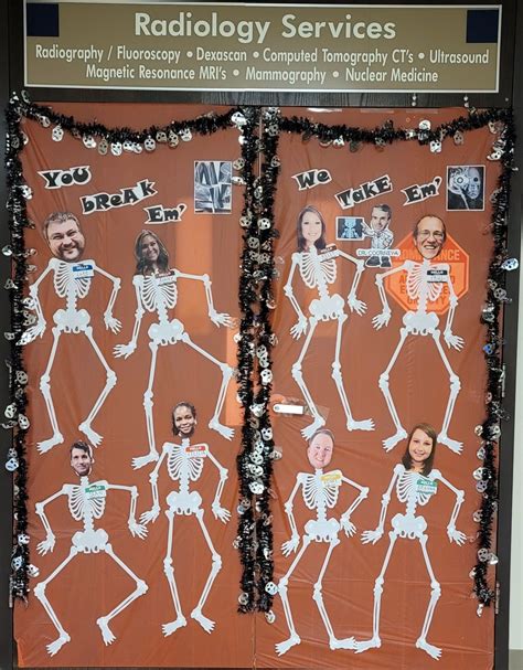 Holiday Door Decorating Contest | Radiology christmas, Rad tech week ...