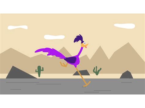 Road Runner Running Fast 的图像结果