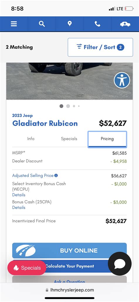 What a difference a year makes (pricing) | Jeep Gladiator (JT) News ...