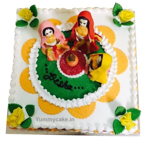 Festive Diya Celebration Cake | YummyCake