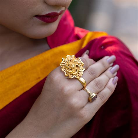 Flower Intricate Ring