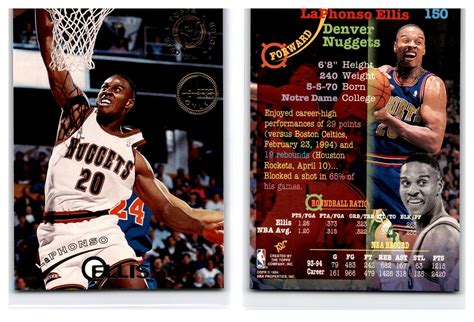 1994-95 Stadium Club Members Only #150 LaPhonso Ellis - Denver Nuggets ...