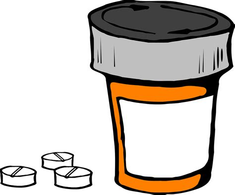 Prescription Bottle Clipart
