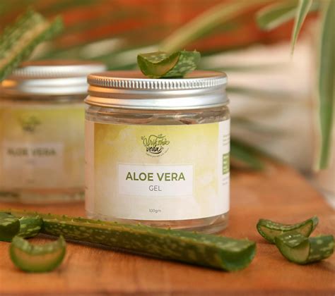 Vriksha Veda Transparent Aloe Vera Gel - Skin & Hair Care - Buy on ...