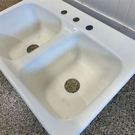 Vintage Cast Iron Kitchen Sink - Historic House Salvage