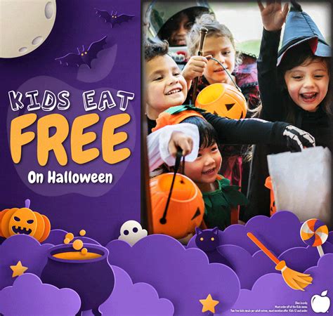 Kids eat free on Halloween at Applebee's - Living On The Cheap