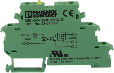 2964322 Phoenix Contact | Phoenix Contact DEK-OV- 24DC/24DC/10 Series ...