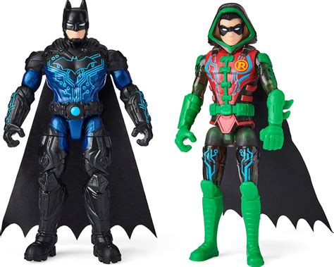DC Comics Batman 4-inch Bat-Tech Batman and Robin | Ubuy India