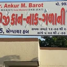 Dr Ankur Barot ENT Doctor - Ear Nose and Throat Doctor ...
