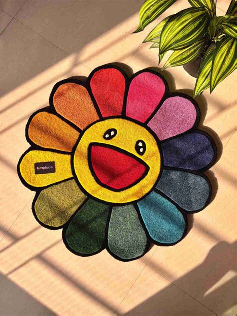 (SALE) Hypebeast Flower Custom Rug by Tuftplace – Tuftplace India