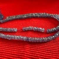 Buy AAA Tanzanite Faceted Rondelle Beads, Micro-cut Faceted Tanzanite ...