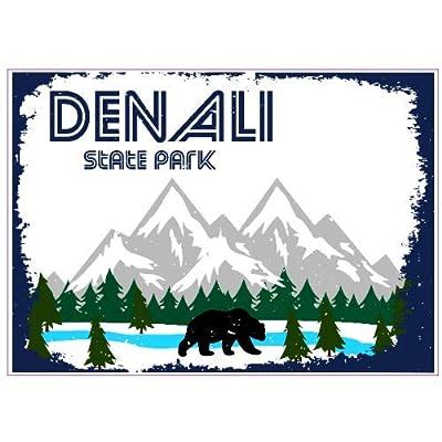 Buy U.S. Custom Stickers Denali State Park Alaska Sticker 3 Inch Online ...