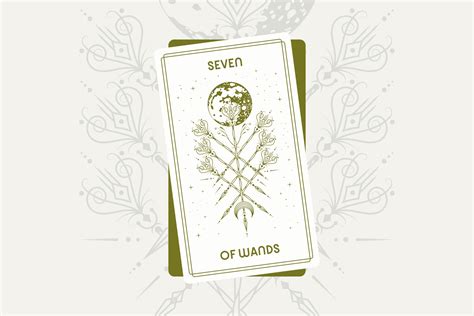 Seven of Wands Tarot Card Meaning and Keywords